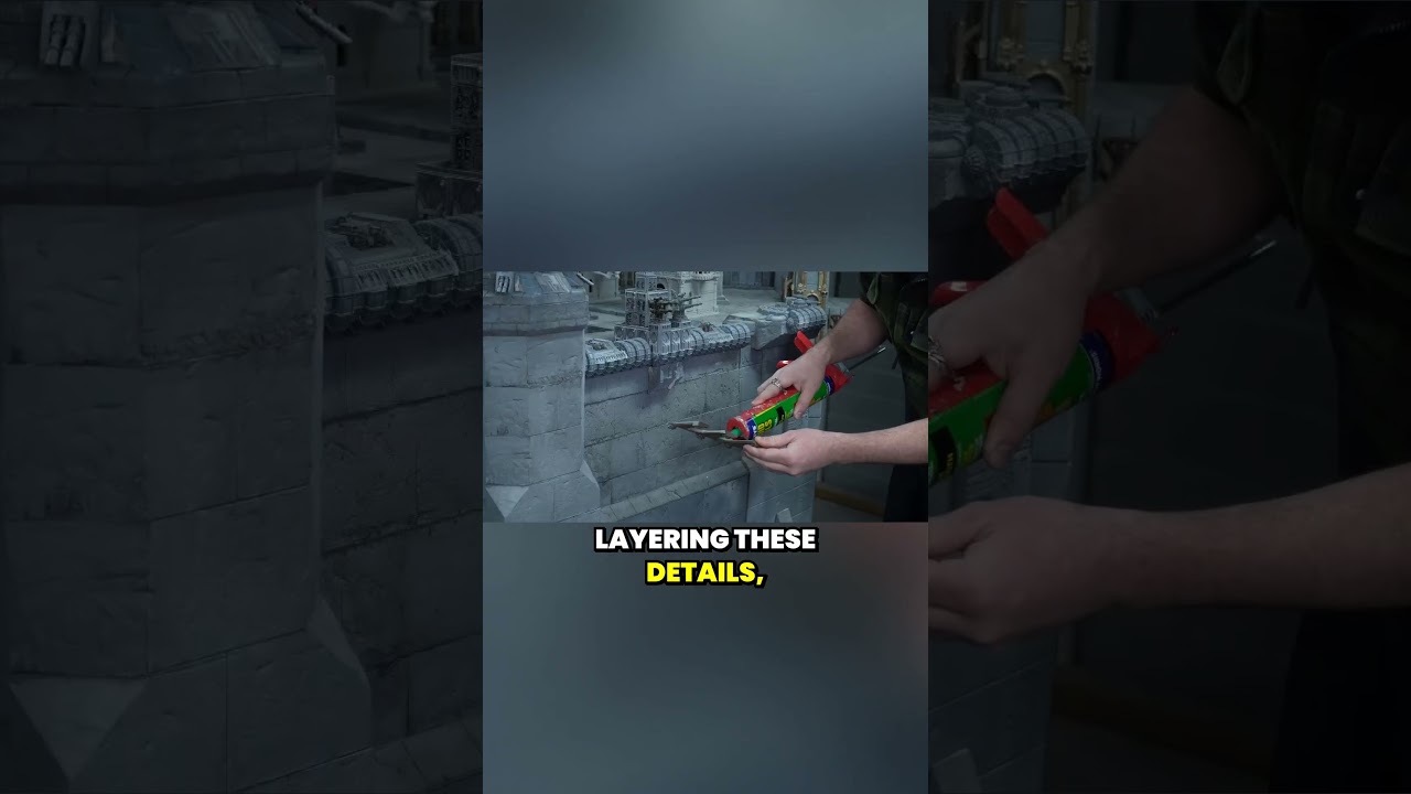 САМАЯ БОЛЬШАЯ игровая доска в истории YouTube! Imperial Palace on Terra Warhammer Scenery