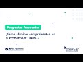 ¿Cómo eliminar comprobantes en el CONCAR SQL?