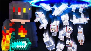 Minecraft Bedrock | Flamefrags Wolf Teleporter tutorial screenshot 2