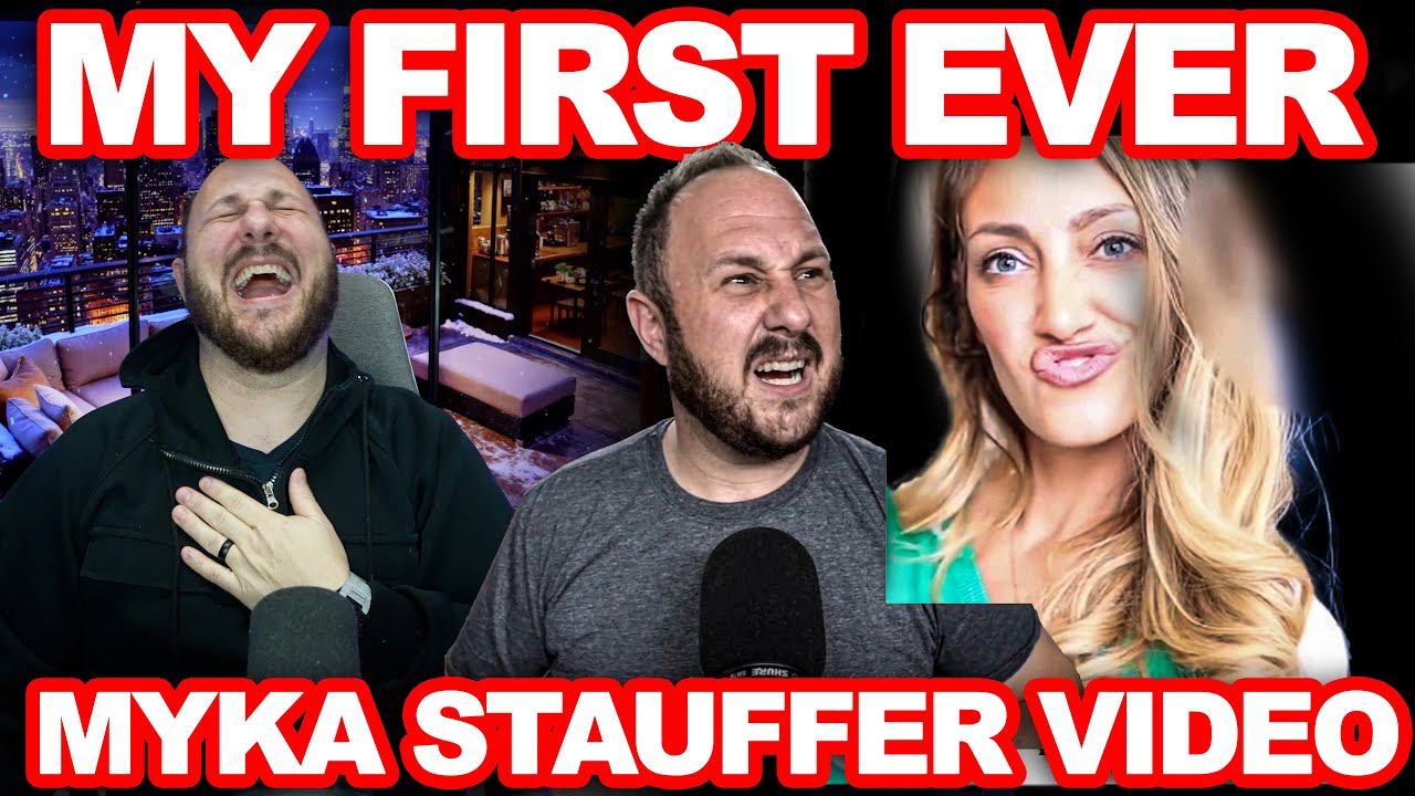 Reacting To My First EVER YouTube Video!! Myka Stauffer Where It All Began