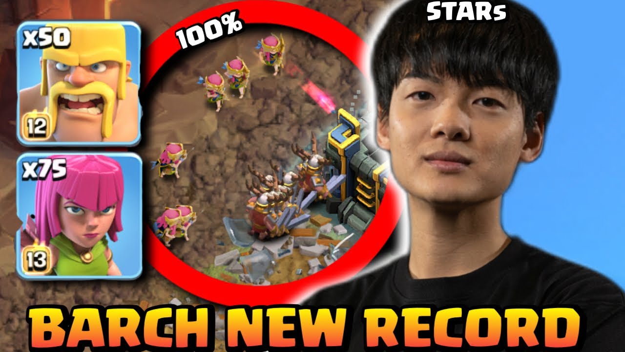 STARs FIRST EVER TH18 BARCH Three Star World Record