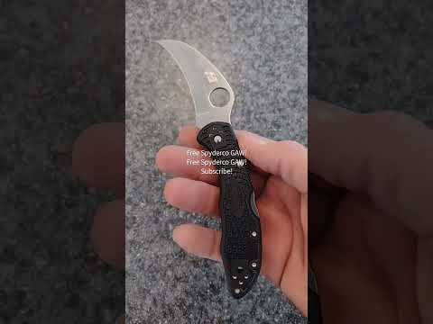 Want a chance to win a free Spyderco and other cool knives?! Then Subscribe and go enter in the GAW