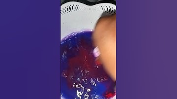 Colour mixing #grapes🍇 #purple #beautifulcreations