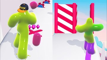 Blob Runner 3D All Levels Mobile Gameplay Levels 10-11