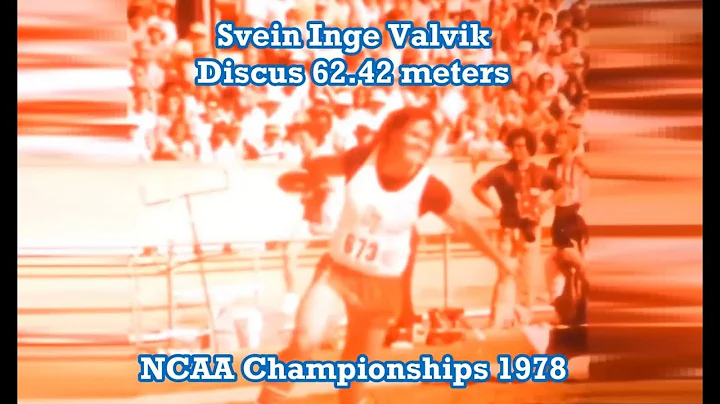 Svein Inge Valvik Discus 62.42 meters NCAA Champio...