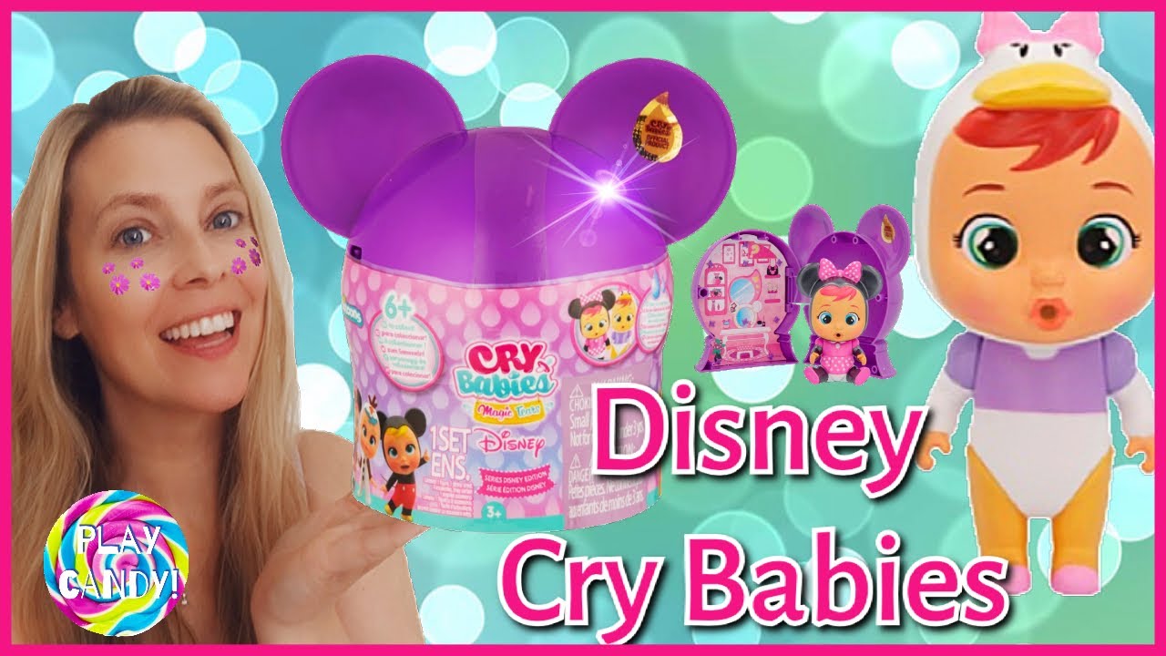 NEW WAVE - Cry Babies Magic Tears - Disney Edition!! 🐭🦌🧸Buyers Guide UNBOXING!! Bebes Llorones 😍