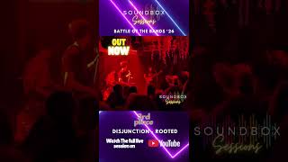 3rd placed Disjunction perform their track ‘Rooted’ at the Battle of the Bands ‘26 at TWM Colchester