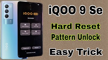 iQOO 9 Se Hard Reset || Factory Data Reset || Pattern Lock Remove || Erase All Data #jamobilerepair