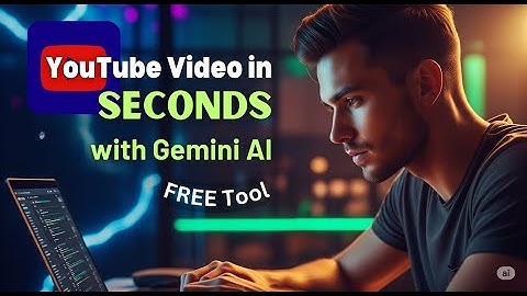 Summarize Any YouTube Video in SECONDS with Gemini AI (Free Tool)