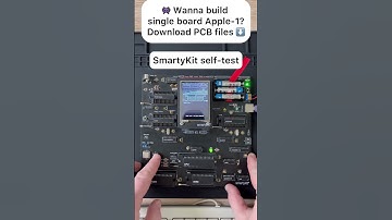 Building a computer? Download PCB files for Apple-1 single board computer #diy #stem #electronic