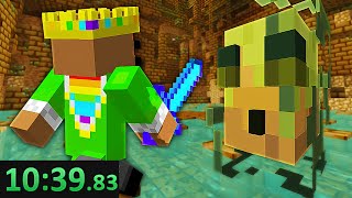 Speedrunning The Hardest Boss In Minecraft History.