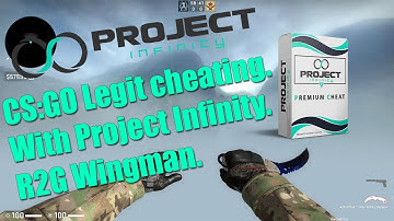 CSGO Legit Cheating With Project Infinity. Road To Global Wingman #1