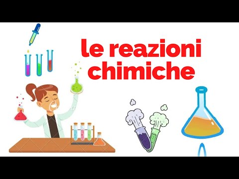 Le reazioni chimiche.facile da spiegare ,amerai la scienza