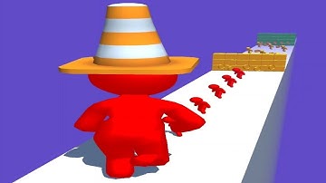 Color Run Stickman 3d Gameplay - All Levels (115) || Android iOS