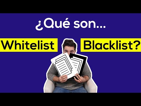 Vídeo: Qual é a diferença entre whitelist e blacklist?