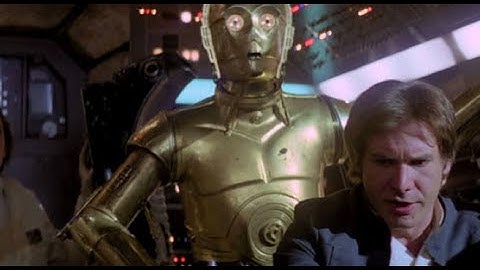 C-3PO being bullied for three movies straight