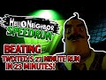 Hello neighbor speedrun beating twixteds 27 minute run beating every hn any speedrun part 2