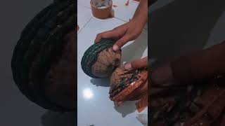 Tutorial membuat Alat Musik Gendang Dari Bahan Alam#Tugas Seni Musik AUD#