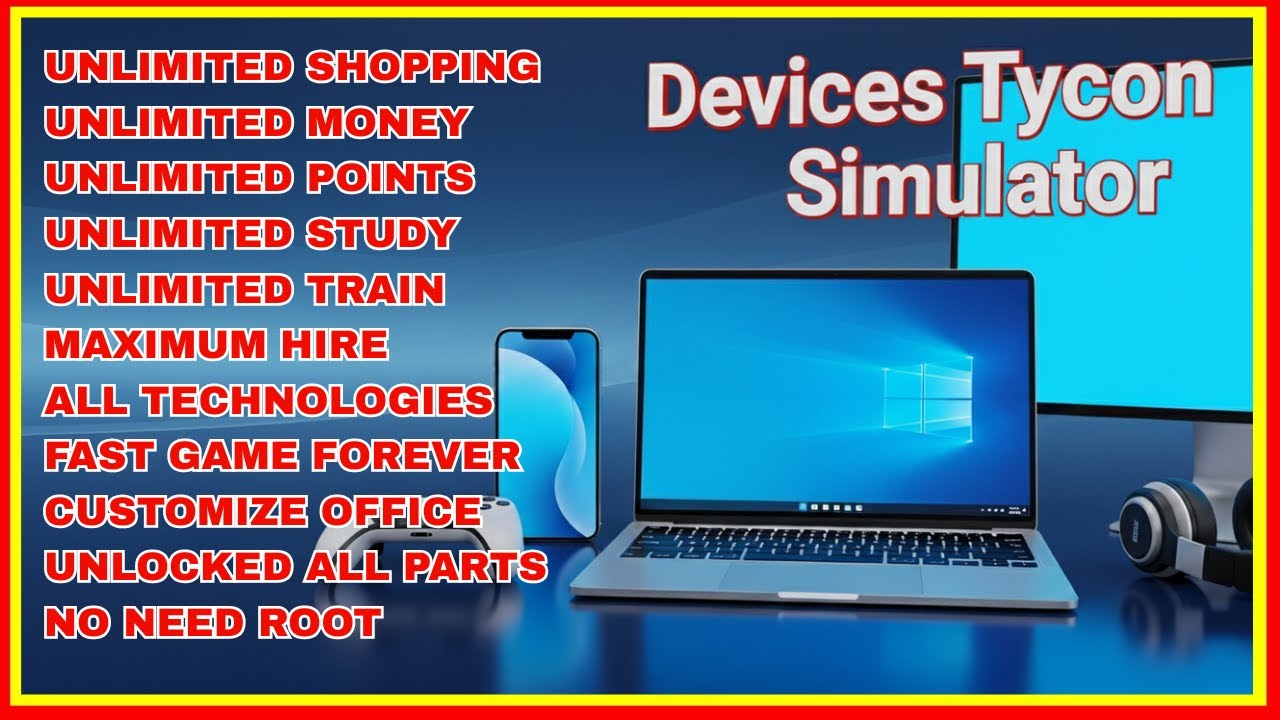 Devices Tycoon Simulator Mod APK v1.02.46 (Unlimited Shopping/Money)