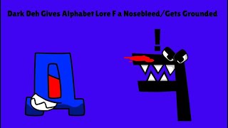 Dark Deh Gives Alphabet Lore F A Nosebleedgets Grounded