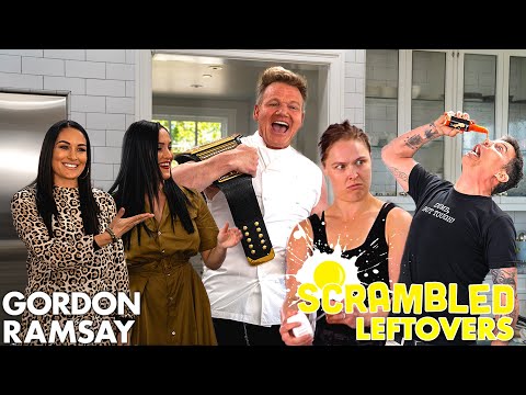 Gordon Ramsay's Scrambled Bloopers With Steve-O, Ronda Rousey & The Bella Twins | Scrambled