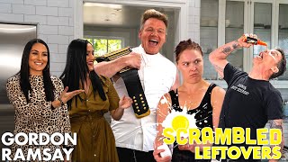 Gordon Ramsay's Scrambled Bloopers With Steve-O, Ronda Rousey \& The Bella Twins | Scrambled