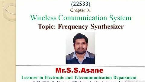 Frequency Synthesizer of Mobile Handset