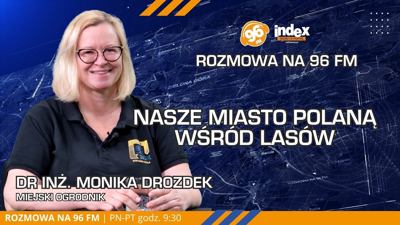 🌿 Rozmowa na 96 FM: Zielona Zielona Góra!