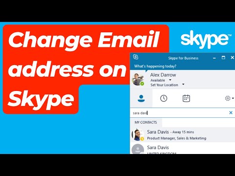 How to Change Skype Email Address | Change Email Address on Skype Account|