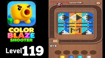 Color Blaze Shooter level 119 Guide Walkthrough Solution