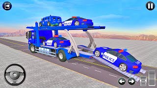 Grand Police Transport Truck: Big Police Vehicles Truck Transport Simulator - Android GamePlay 3D screenshot 3