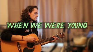 Hollow Coves When We Were Young Cover | LIVE Acoustic