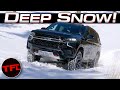 I Get The New Chevy Tahoe Z71 Snowy & Muddy To Find Out If Its The BEST Family-Hauling Off-Roader!