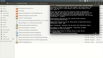 How to Install VMware Workstation 14 Pro on Linux Ubuntu 16.04