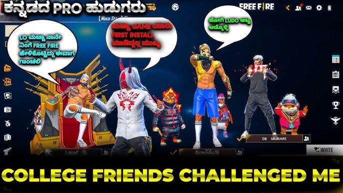 Free Fire Boys Karnataka