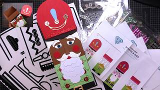 Diamond Press Nutcracker Gift Box Review Tutorial! Huge Gift Box, Makes Different Charachters!