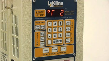 Reviewing a Program of a DynaTrol on an L&L Kiln