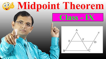 Midpoint Theorem Class 9th