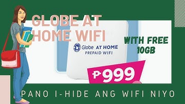 How to Hide Wifi in Public, Globe Wifi Tutorial ( Tagalog)