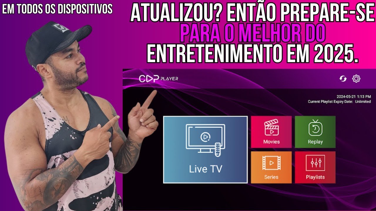 CAP PLAYER ATUALIZADO COM NOVAS CONFIGURAÇÕES