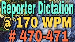 170 Wpm English Dictation  Parliamentary Reporter Dictation 170 Wpm In English  1020 Words