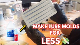 DIY Soft Plastic Lure Molds with Cast a Mold 30TF Affordable Silicone Mold Makin