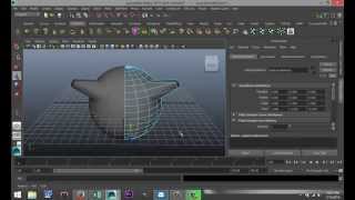 Maya 2014 tutorial : How to mirror objects while box modeling