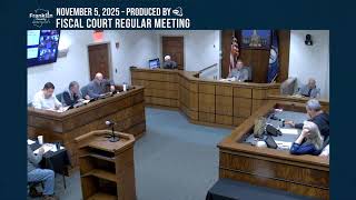 Fiscal Court 11/5/2025