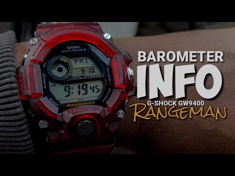 TUTORIAL : Cara Aktivkan Barometer G-SHOCK GW9400 RANGEMAN