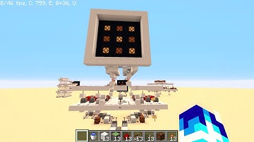 Minecraft Redstone Dice