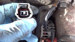 Nissan Sentra Coolant Temperature Sensor Wiring Repair