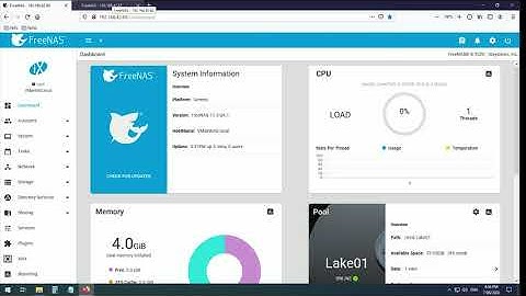 Backup your freeNAS 11.3 server data using manual replication.