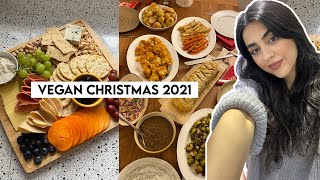WHAT I ATE FOR CHRISTMAS 2021 | vegan food | vlog