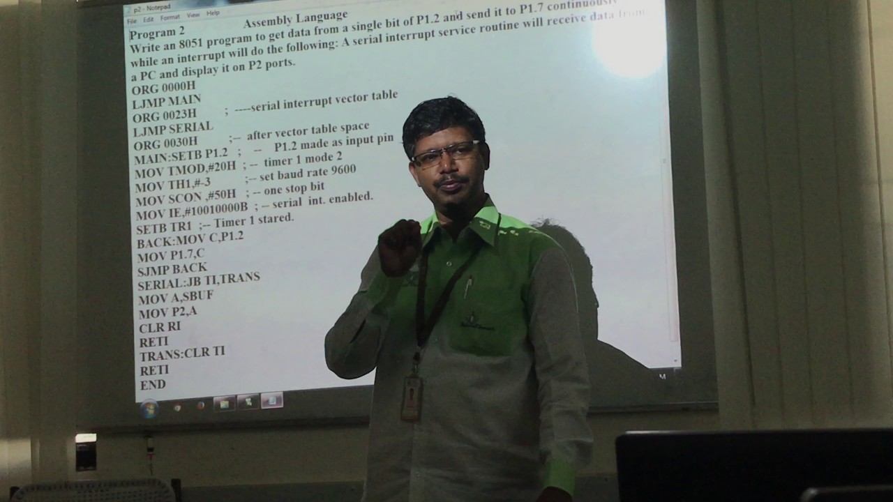 8051 interrupt programming part 2 - YouTube